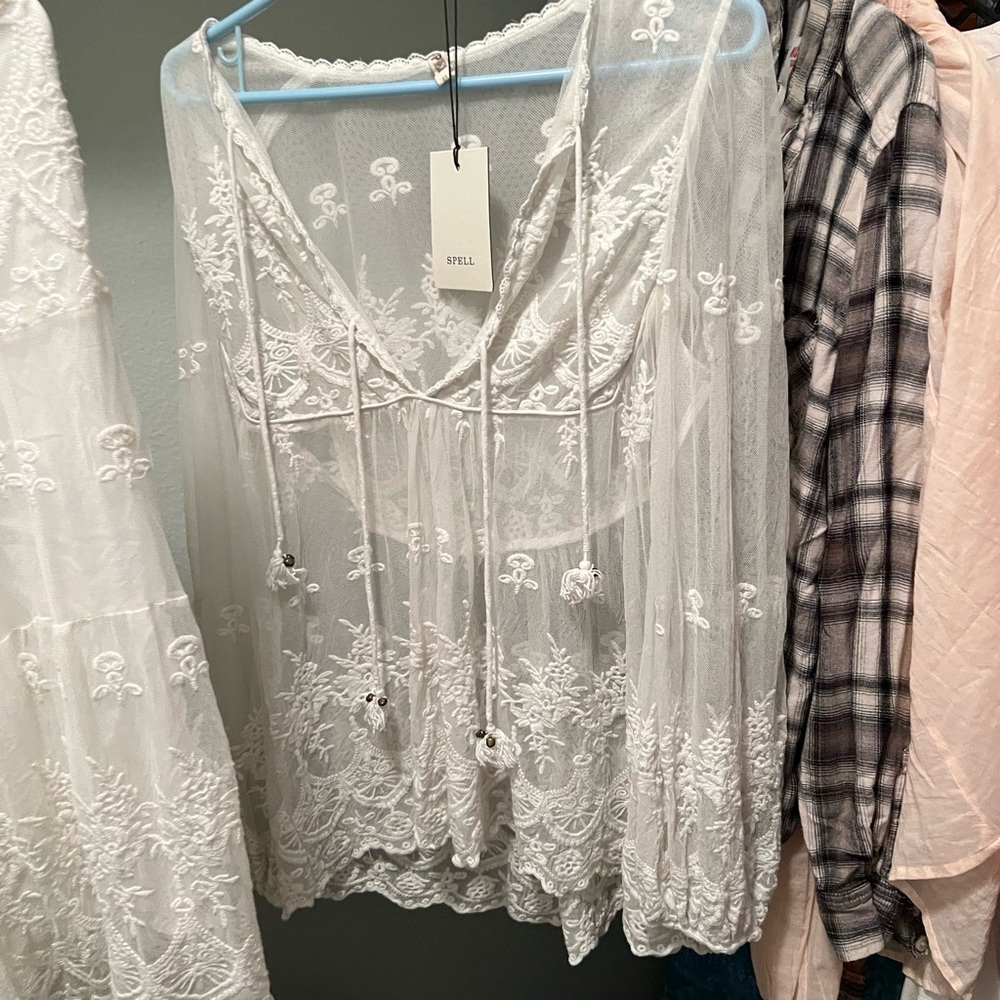 Ophelia top have the skirt in separate listing